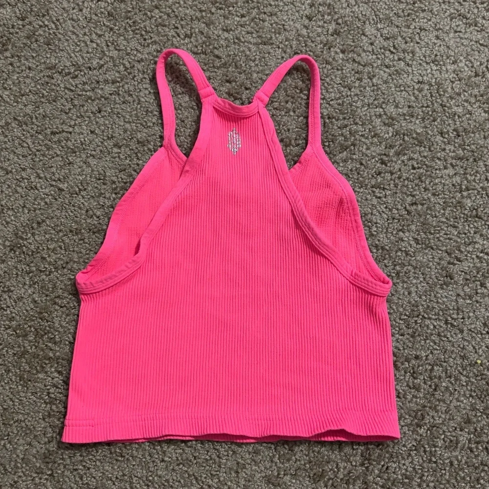 Free People Movement Happiness Runs Crop Pink Size XS/S